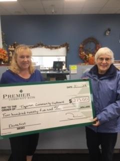 Tigerton Community Cupboard Donation