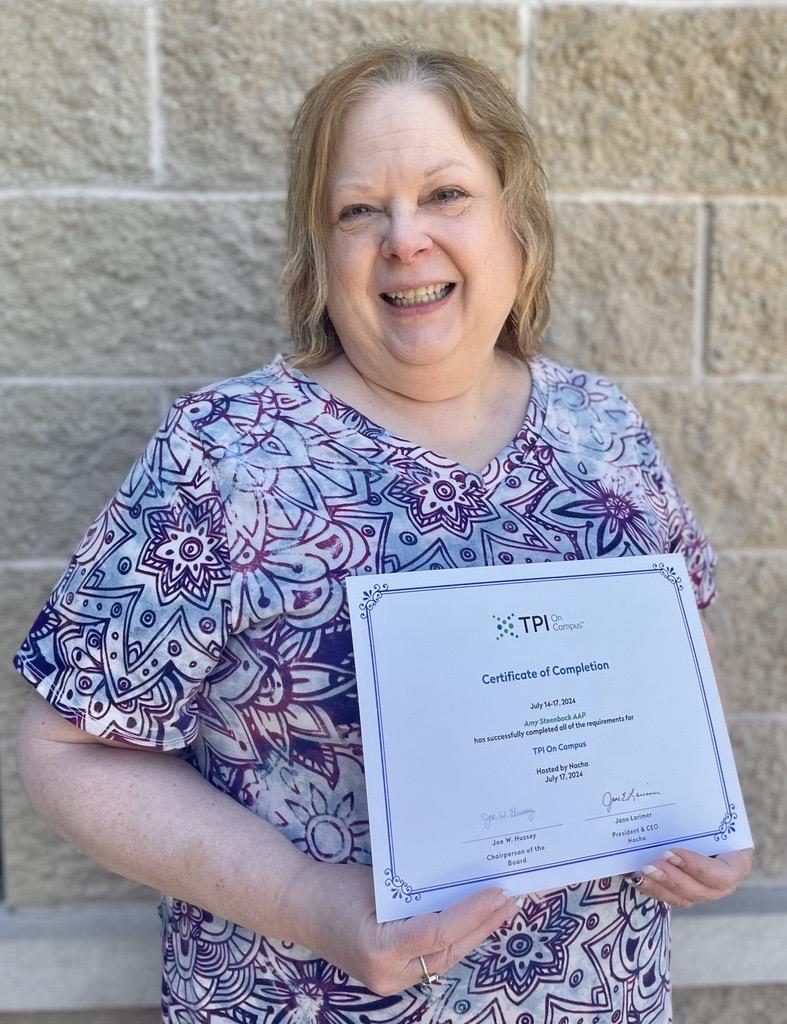 Amy MACHA Scholarship Recipient